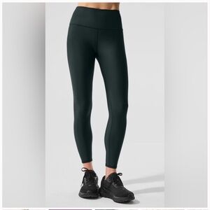 Alo yoga 7/8 High-Waist Airlift Legging- charcoal green